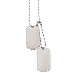 Erkennungsmarke "Dog-Tag"...