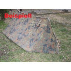 BW Zeltbahn Flecktarn (stark gebraucht)