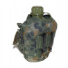 US style canteen with pouch BW Camo