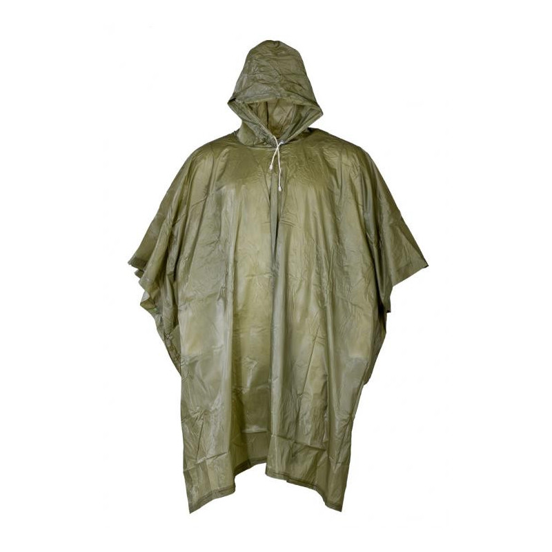Vinyl Regenponcho (sehr leicht) oliv