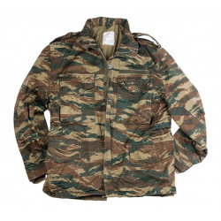 Griech. M65 Jacke gefüttert Lizard (gebr.)