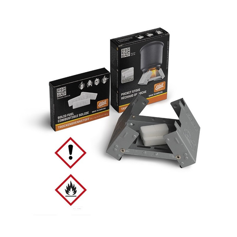 Esbit® Kocher mit Brennstoff