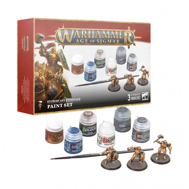Stormcast Eternals + Farbset - Warhammer Age Of Sigmar