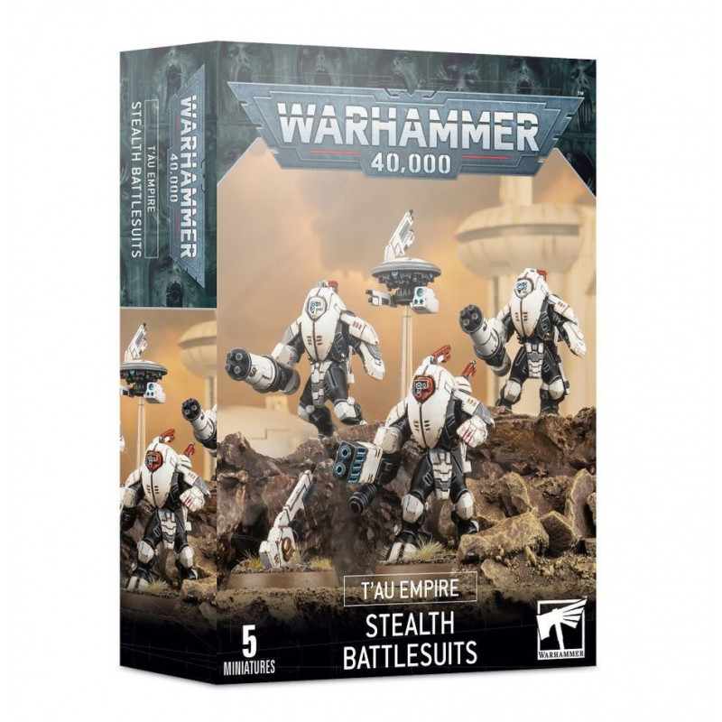 T´Au Empire - Stealth Battlesuits  - Warhammer 40k