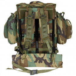 Türk. ALICE Pack m. Metallgestell Cordura Woodland (gebr.)
