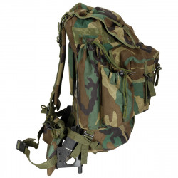 Türk. ALICE Pack m. Metallgestell Cordura Woodland (gebr.)