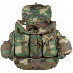 Türk. ALICE Pack m. Metallgestell Cordura Woodland (gebr.)