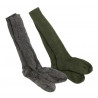 BW Socken Wolle, oliv (gebr.)