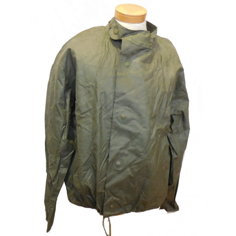 Schwedische Armee Regenjacke M59 Gummi Nässeschutz Jacke