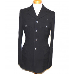 Brit. Poli. Uniform Jacke Schwarz (gebr.)