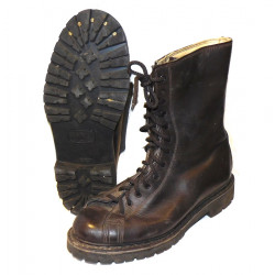 Ital. Kampfstiefel Leder...