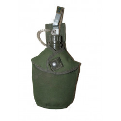 Schwed. Feldflasche mit Hülle (gebraucht)