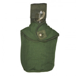 Schwed. Feldflasche mit Hülle (gebraucht)