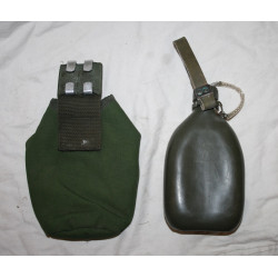 Schwed. Feldflasche mit Hülle (gebraucht)