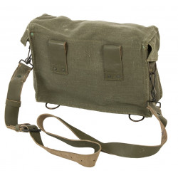 Franz. Umhängetasche Groß oliv (gebr.)