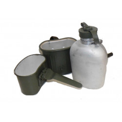 BW Feldflasche mit Becher 3tlg. (gebr.)