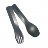 Besteck humangear® GoBites® Duo grau (gebr)
