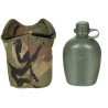 NL Feldflasche m. MOLLE Hülle (gebr.)