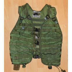 NL Einsatzweste MOLLE, Oliv (gebr.)