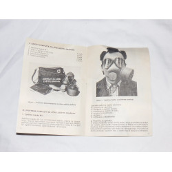 Jug. Gasmaske M59 mit Zubehör (gebr.)