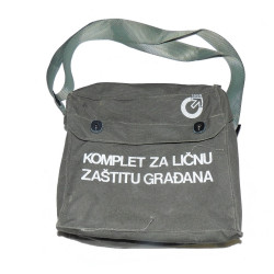 Jug. Gasmaske M59 mit Zubehör (gebr.)