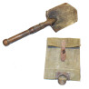 Ung. Feldspaten mit Hülle (gebr.)